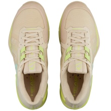 Head Tennisschuhe Sprint Pro 3.5 Allcourt beige/limegrün Damen