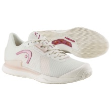 Head Tennisschuhe Sprint Pro 3.5 Clay/Sandplatz 2024 beige/pink Damen