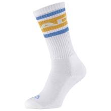 Head Tennissocke 1P Long (Baumwolle) weiss/gelb/blau Herren - 1 Paar