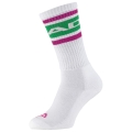 Head Tennissocke 1P Long (Baumwolle) weiss/grün/pink Herren - 1 Paar