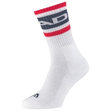 Head Tennissocke Crew 1P (Baumwolle) weiss/navyblau/rot Herren - 1 Paar