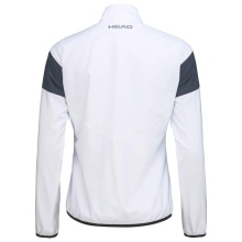 Head Trainingsjacke Tennis Club (modern, sportlich) weiss/navyblau Mädchen