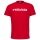 Head Tennis-Tshirt Club Basic 2023 (Mischgewebe) rot/weiss Jungen