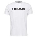 Head Tennis-Tshirt Club Basic 2023 (Mischgewebe) weiss/schwarz Jungen