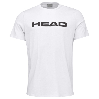 Head Tennis-Tshirt Club Basic 2023 (Mischgewebe) weiss/schwarz Jungen