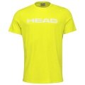 Head Tennis-Tshirt Club Basic 2023 (Mischgewebe) gelb/weiss Jungen