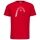 Head Tennis-Tshirt Club Carl 2023 (Mischgewebe) rot Herren