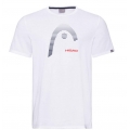 Head Tennis-Tshirt Club Carl weiss Herren