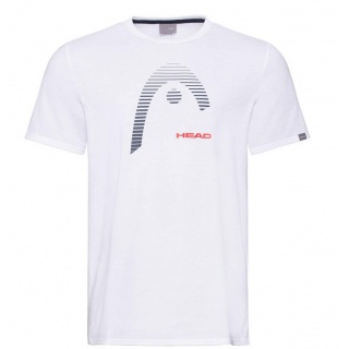 Head Tennis-Tshirt Club Carl weiss Herren