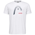 Head Tennis-Tshirt Club Carl weiss Jungen