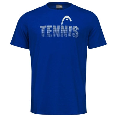 Head Tennis-Tshirt Club Colin 2023 (Mischgewebe) royalblau/weiss Herren