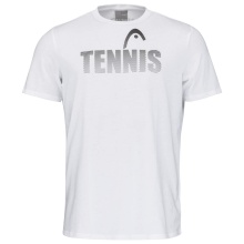 Head Tennis-Tshirt Club Colin (Mischgewebe) weiss/schwarz Herren