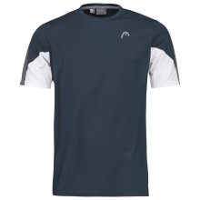 Head Tennis-Tshirt Club Technical (Moisture Transfer Microfiber Technologie) navyblau Jungen