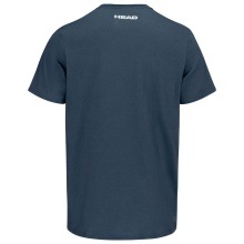 Head Tennis-Tshirt Vision (Mischgewebe) navyblau Kinder