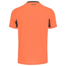 Head Tennis-Tshirt Slice 2023 (schnelltrocknend, atmungsaktiv) orange Herren