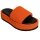 Hebe Athens Sandale Puffy Ibiza Flatform Slide orange Damen