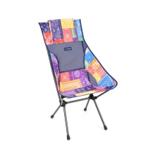 Helinox Campingstuhl Sunset Chair (hohe Rückenlehne, neue verstellbare Kopfstütze) Rainbow Bandana bunt