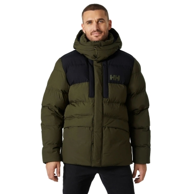 Helly Hansen Winter-Steppjacke Explorer Puffy (warm, PFC-freie) dunkelgrün Herren