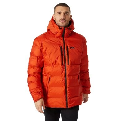 Helly Hansen Winterjacke Park Puffy (Parka, 2-Lagen, High Loft Isolierung) orange/rot Herren