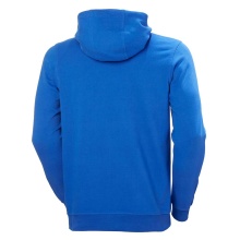 Helly Hansen Kapuzenpullover Logo Hoodie (Bio-Baumwolle) kobaltblau Herren