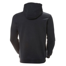 Helly Hansen Kapuzenpullover Logo Hoodie (Bio-Baumwolle) navyblau Herren