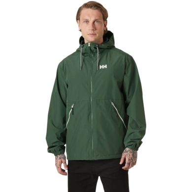 Helly Hansen Regenjacke Sandoy Rain (2-Lagen, wasserdicht) grün Herren