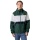 Helly Hansen Regenjacke Koster Rain (wasserdicht, Colorblock) grün/weiss Herren