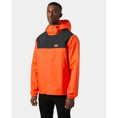 Helly Hansen Wanderjacke-/Regenjacke Vancouver (wasserdicht, atmungsaktiv) flamerot Herren