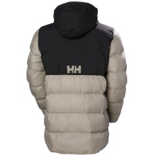 Helly Hansen Winter-Steppjacke Active Puffy Long (warm, wasserabweisend) hellgrau/schwarz Herren