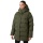 Helly Hansen Wintermantel Aspire Puffy Steppparka (sehr warm, High Loft Isolierung) dunkelgrün Damen