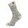 HomeOfSocks Wollsocke Skandinavisch Flag Norwegen wollweiss/anthrazit - 1 Paar