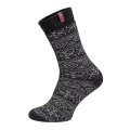 HomeOfSocks Wollsocke Skandinavisch Flag Norwegen anthrazitgrau - 1 Paar