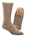 HomeOfSocks Wollsocken 100% Virgin woolbraun - 2 Paar