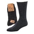 HomeOfSocks Wollsocken 100% Virgin Wool grau - 2 Paar