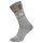 HomeOfSocks Lammwollsocke Skandinavisch Flag 47 grau - 1 Paar