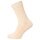 HomeOfSocks Wollsocke Luxuriöse (Merinowolle und Kaschmir) beige - 2 Paar