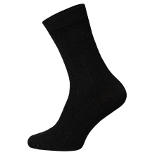 HomeOfSocks Wollsocke Luxuriöse (Merinowolle und Kaschmir) schwarz - 2 Paar