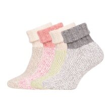 HomeOfSocks Wollsocke Pastell beige - 1 Paar