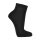 HomeOfSocks Wollsocken Sneaker (Merinowolle und Kaschmir) schwarz - 2 Paar