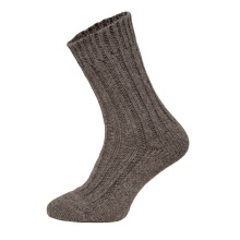 HomeOfSocks Wollsocken Alpaka Natur hellgrau/braun- 2 Paar