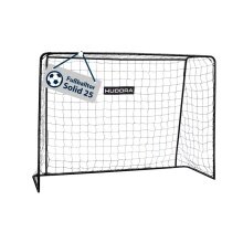 Hudora Fussballtor Solid 25 (stabil, langlebig) schwarz - 213x152x76cm