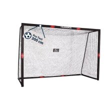 Hudora Fussballtor Pro Tect 300 (hochwertig, langlebig, einfacher Aufbau) schwarz - 300x200x120cm