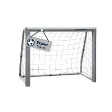 Hudora Fussballtor Expert 120 (stabil, langlebig, wetterbeständig) weiss - 120x80x60cm