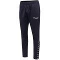 hummel Sporthose hmlAUTHENTIC Poly Pant (Doppelt gestrickter, strukturierter Jersey) lang marineblau Herren