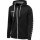 hummel Sport-Kapuzenjacke hmlAUTHENTIC Poly Zip Hoodie (gestrickter Polyester) mit Kapuze schwarz Herren