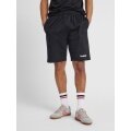 hummel Freizeithose Bermuda hmlGO Cotton Shorts (Baumwolle) kurz schwarz Herren