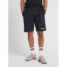 hummel Freizeithose Bermuda hmlGO Cotton Shorts (Baumwolle) kurz schwarz Herren