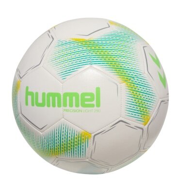 hummel Fussball hmlPRECISION Light 290 (Große 4) weiss/grün/gelb - 1 Ball