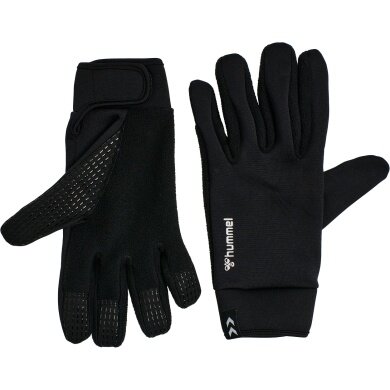 hummel Handschuhe Warm Player Glove (warme Fleece Oberfläche) - schwarz