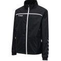 hummel Sport-Trainingsjacke hmlAUTHENTIC Training Jacket (wetterbeständige, Taschen mit Reißverschluss) schwarz Herren